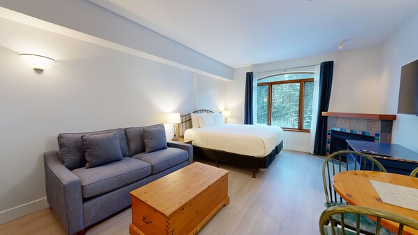 1 soverom, strykejern/-brett, wi-fi og sengetøy