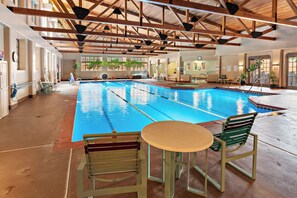 Indoor pool, a heated pool