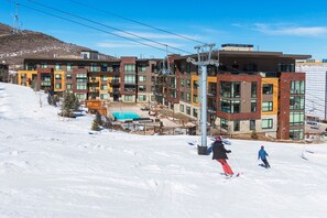Exterior - LIFT 114 | Ski-In/Out Next to Sunrise Lift | Village View | Kitchen | Hot Tub | Pool (Park City)