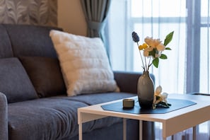 Standard Apartment | 1 bedroom, desk, blackout drapes, iron/ironing board