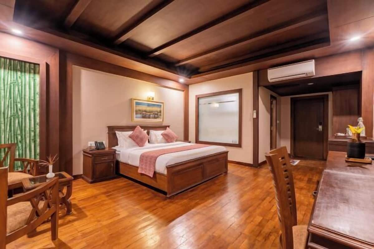 1 habitación, ropa de cama hipoalergénica y minibar