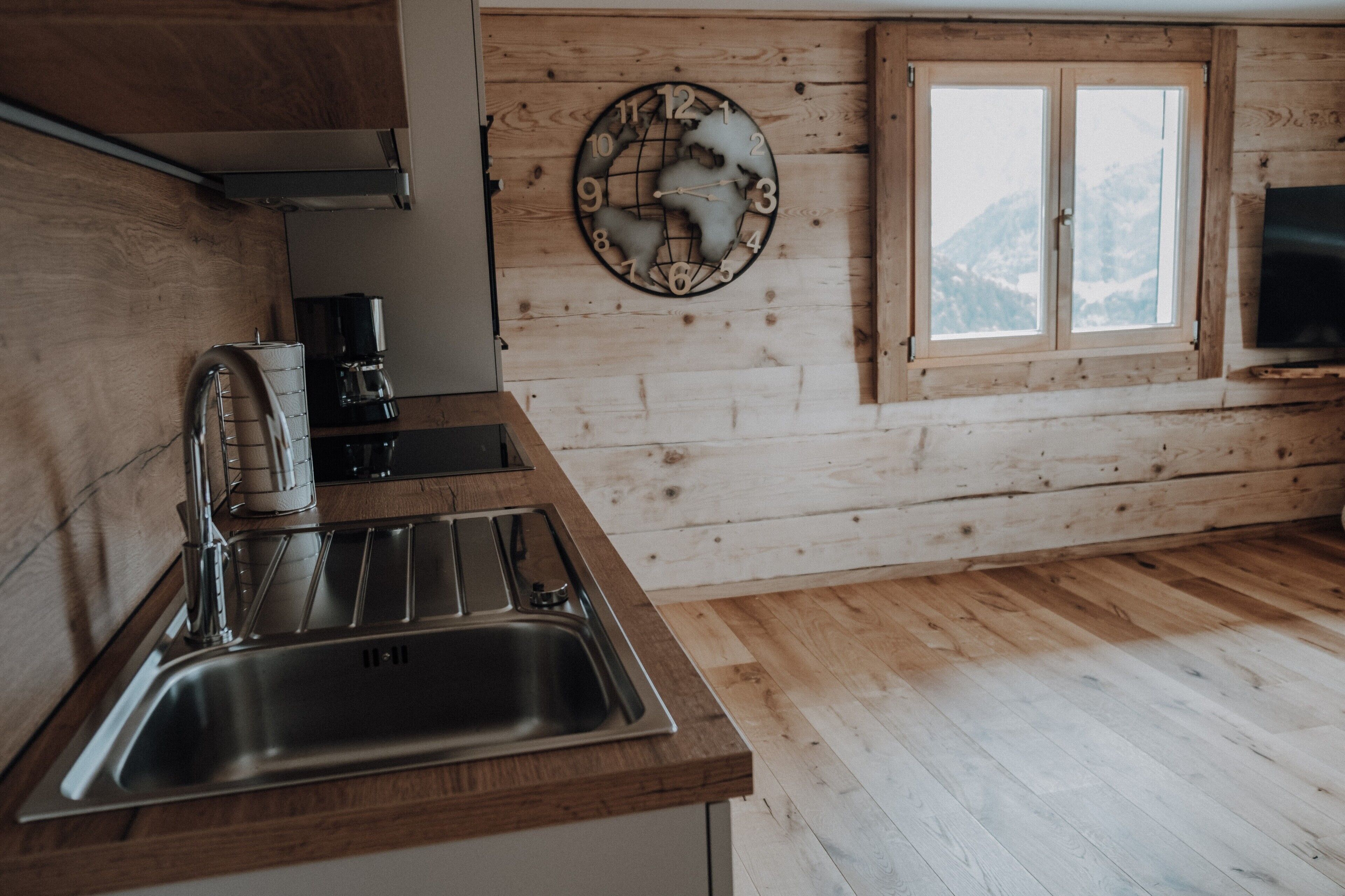 Refrigerador, horno, parrilla de estufa y lavavajillas 