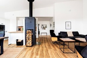 TV, fireplace, ping pong