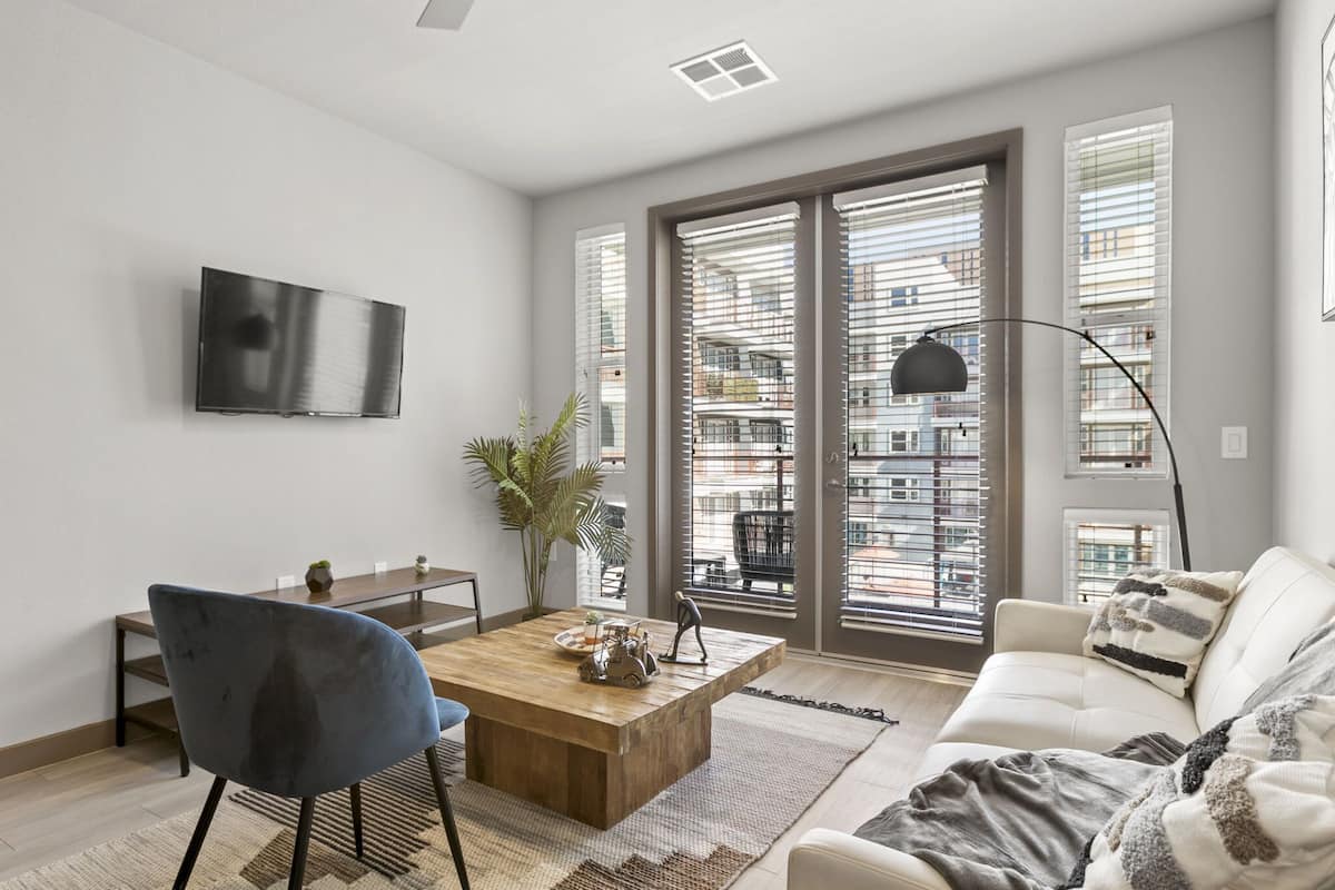 Deluxe-Apartment, 1 Schlafzimmer | Wohnbereich