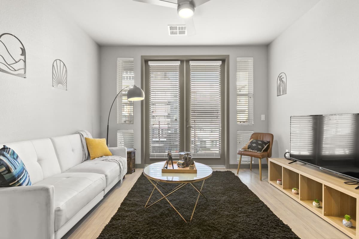 Deluxe-Apartment, 1 Schlafzimmer | Wohnbereich