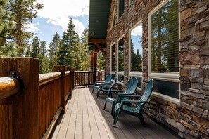 Terrace/patio - Browning Lodge Retreat! (Duck Creek Village)
