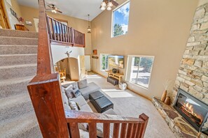 Unclassified image, 5 of 52, button - PET-FRIENDLY FOREST RETREAT CABIN | HOT TUB, FIRE-PIT, & A/C (Duck Creek Village)