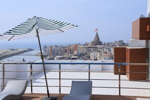 Suíte executiva | Terraço/pátio