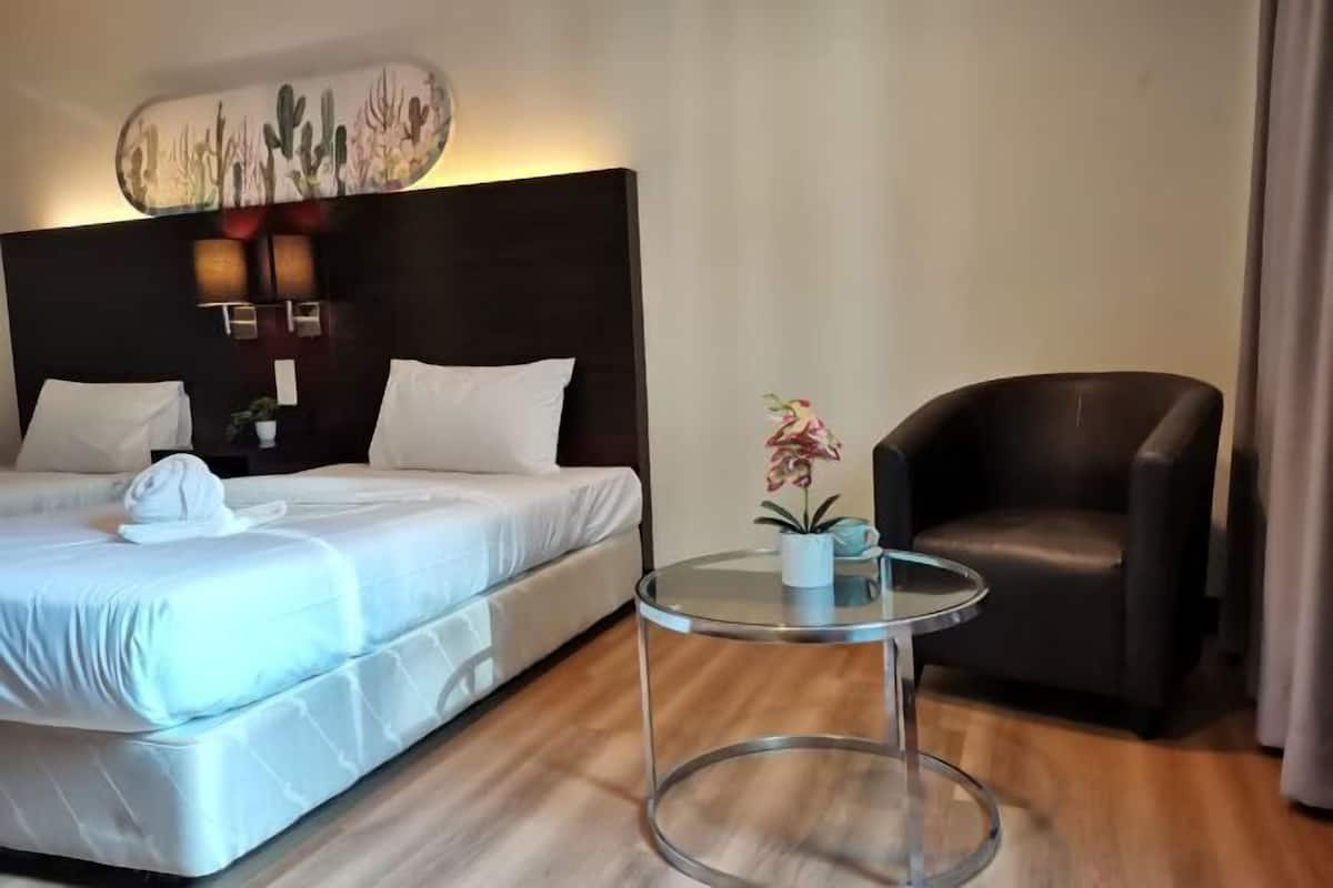 1 bedroom, individually decorated, desk, blackout curtains