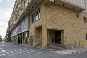 Voorkant van accommodatie