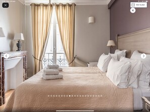 3 soverom, strykejern/-brett, reiseseng for barn og wi-fi