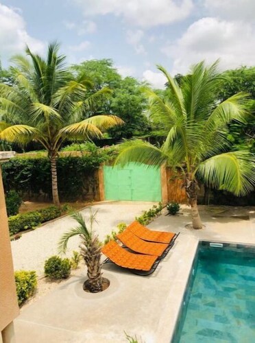 Villa avec piscine à Warang - I Mbind Diam
