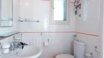 Hair dryer, towels