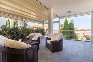 Terrace/patio - TERRAZZA61 - Apartment with an amazing views of the city of Cagliari (Cagliari)