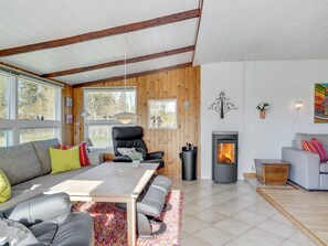 TV, fireplace, DVD player