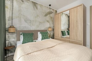 2 quartos, roupa de cama