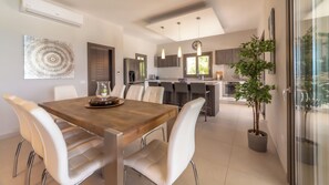 Dining - Villa Robola, a hidden gem nestled in the serene village of Mavrata. (Mavrata)