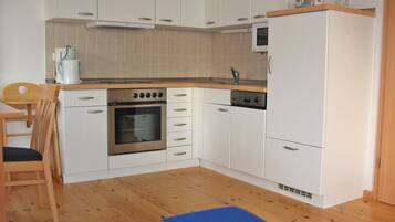 KĂŒhlschrank, Mikrowelle, Ofen, Herdplatte