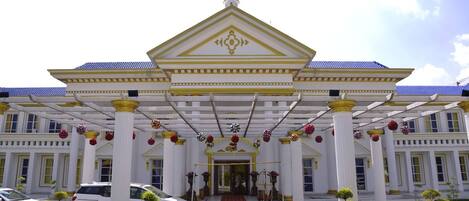 Fassade der Unterkunft