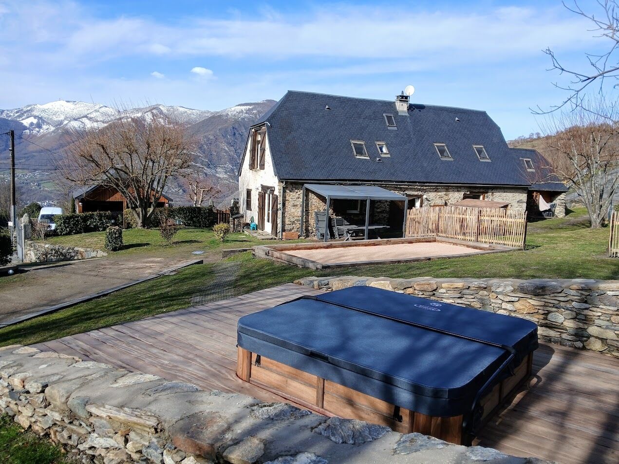 Enceinte de l’hébergement