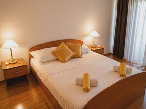 Classic-lejlighed - balkon - havudsigt | Gratis Wi-Fi, sengetøj