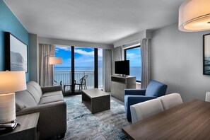 TV - Experience Serene Oceanfront Two Bedroom Condo (Myrtle Beach)