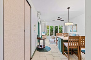 Interior - Trendy Renovated Condo w/ Private Patio, Shared Pool & Jacuzzi Near the Beach (Calle Mango Playa Potrer)