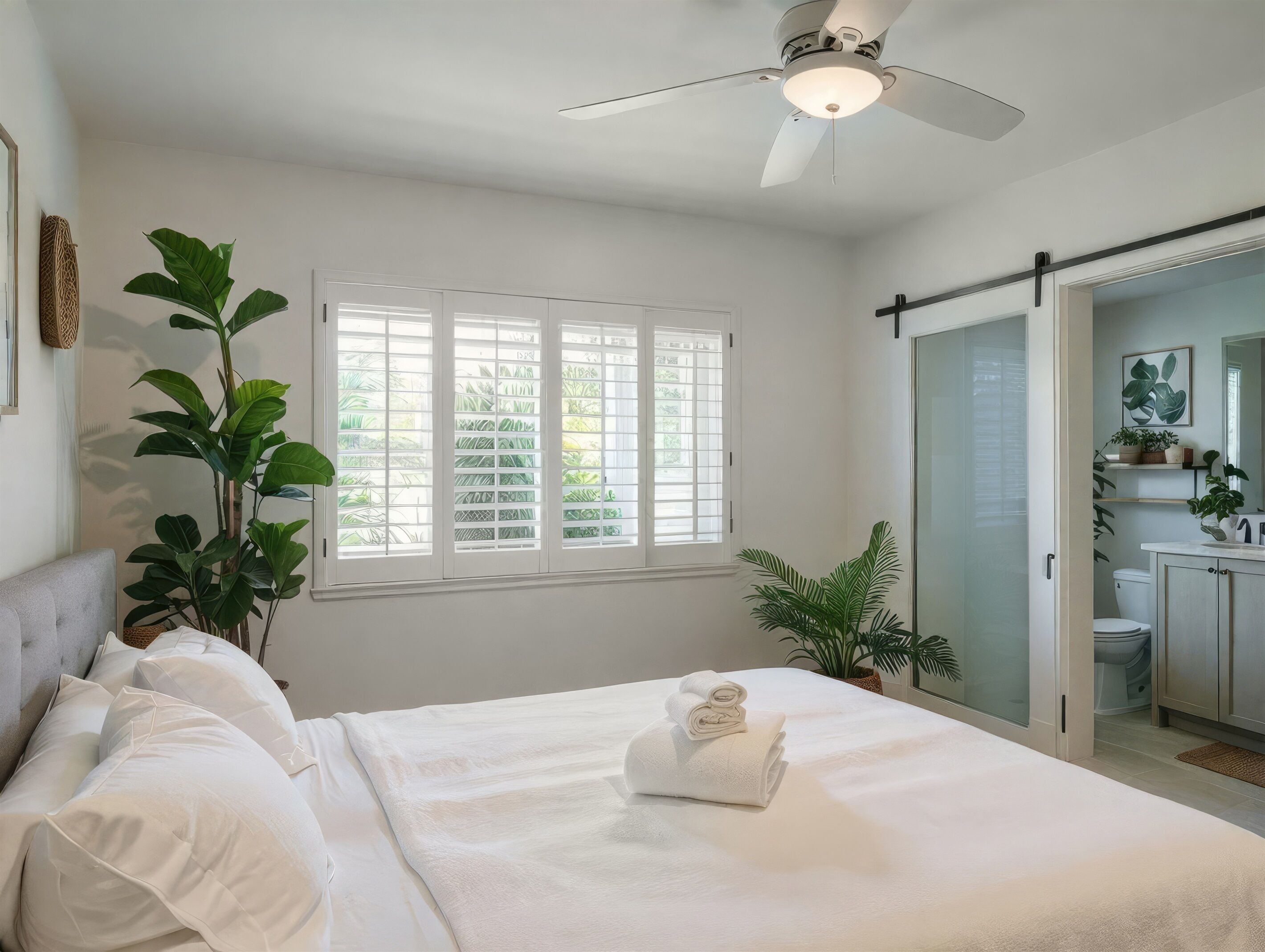 3 bedrooms, iron/ironing board, travel crib, free WiFi