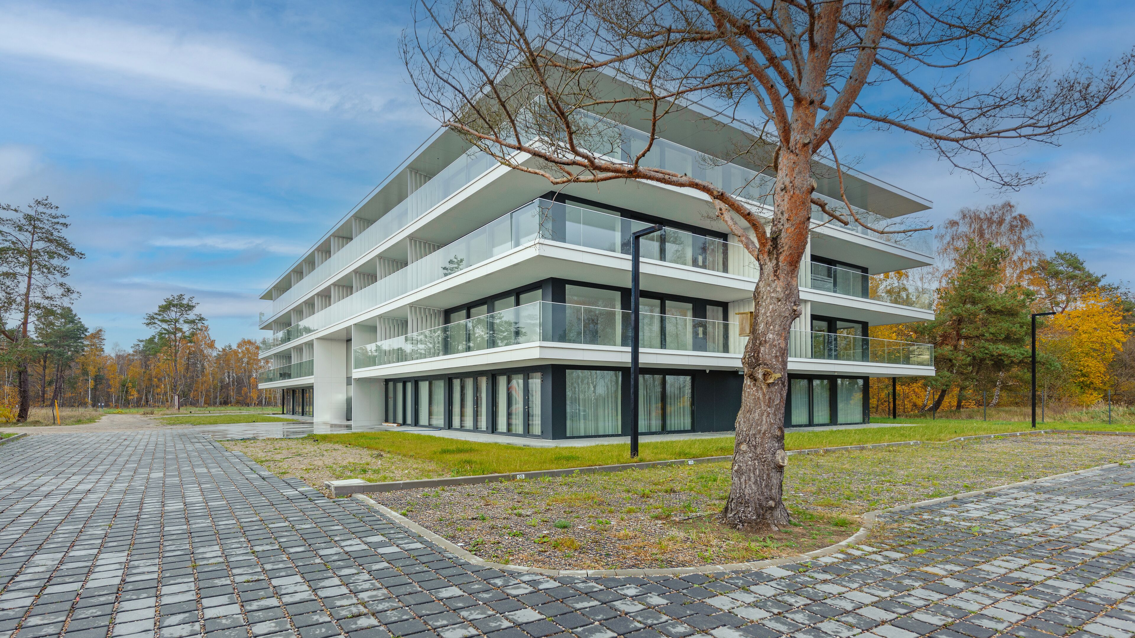 Fassade der Unterkunft