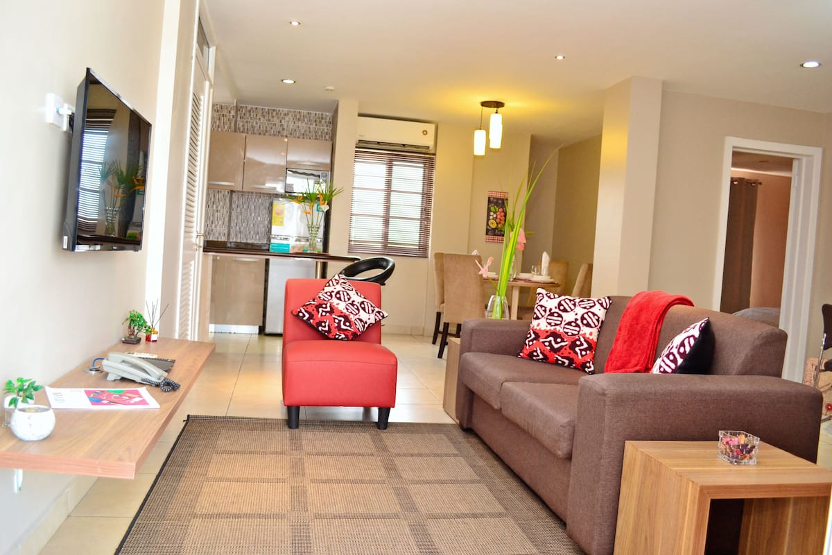 Appartement Deluxe | Coin séjour