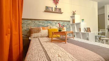 Apartamento exclusivo | 1 dormitorio, escritorio, tabla de planchar con plancha y wifi gratis