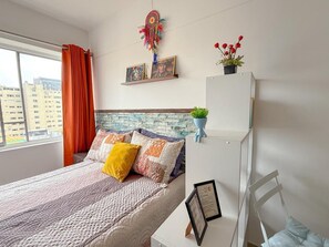 Apartamento exclusivo | 1 dormitorio, escritorio, tabla de planchar con plancha y wifi gratis