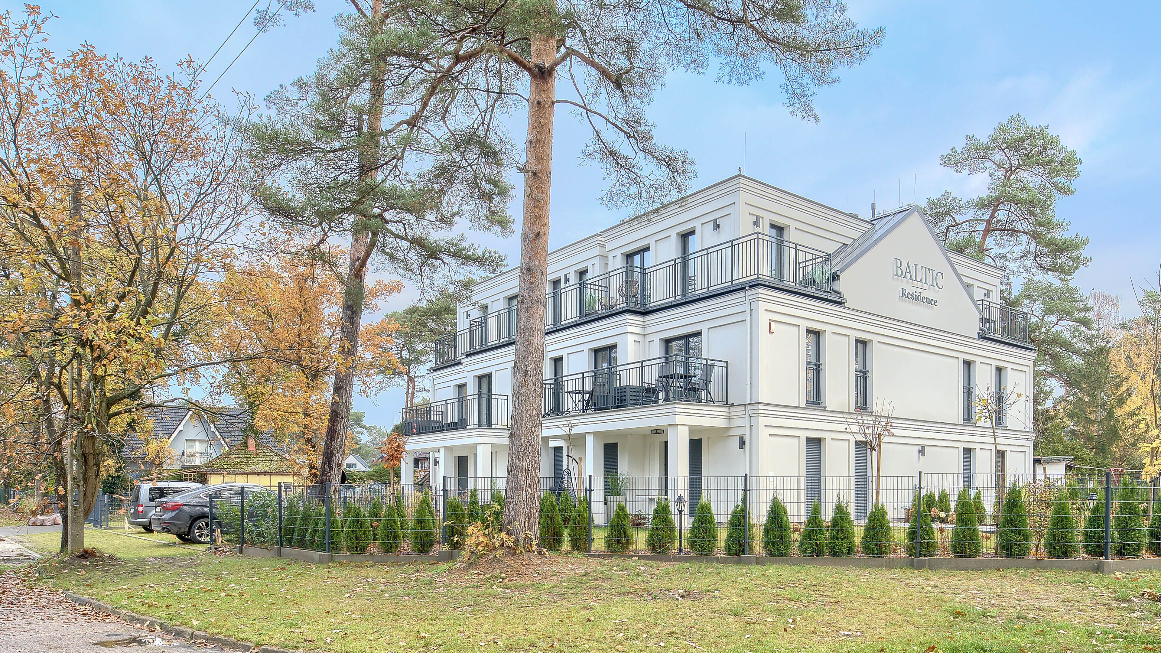 Fassade der Unterkunft