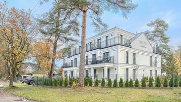 Fassade der Unterkunft