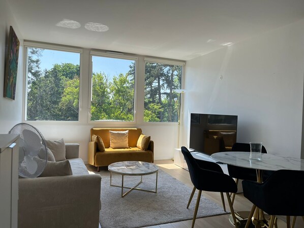 Living area - Joli Appartement 2 Pièces à Boulogne (Boulogne-Billancourt)