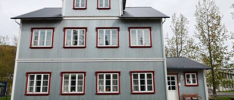 Voorkant van accommodatie