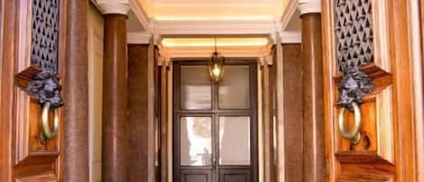 Fassade der Unterkunft