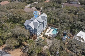 Exterior - The Blue Refuge -- Pool and Beach (St. Augustine)
