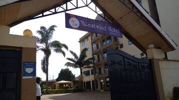 Entrada da propriedade