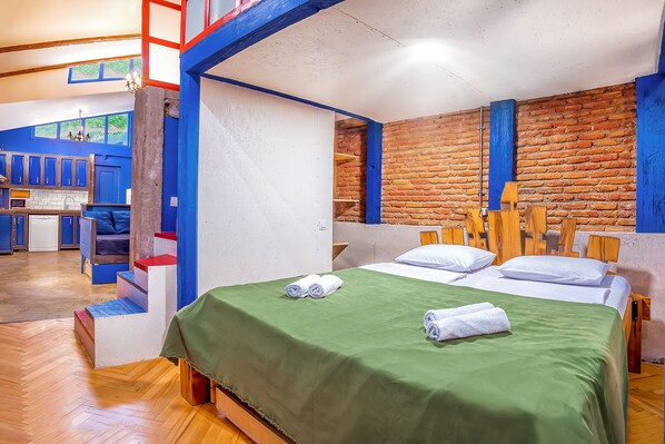 Lägenhet | 2 sovrum, strykjärn/strykbräda och gratis wi-fi