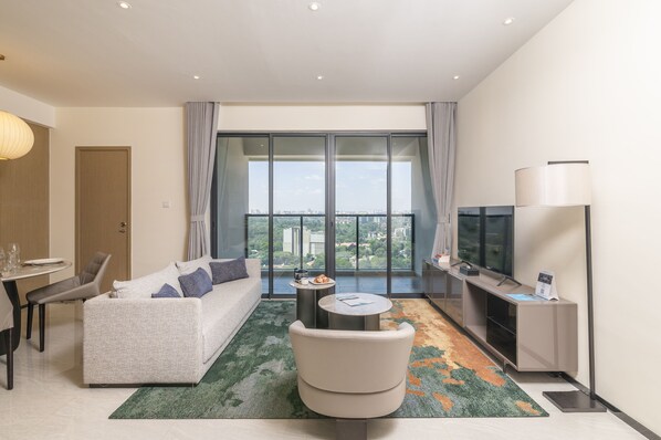 Business Apartment | Living area - GTC 2Bedroom Skyline by YourHost (Nairobi)