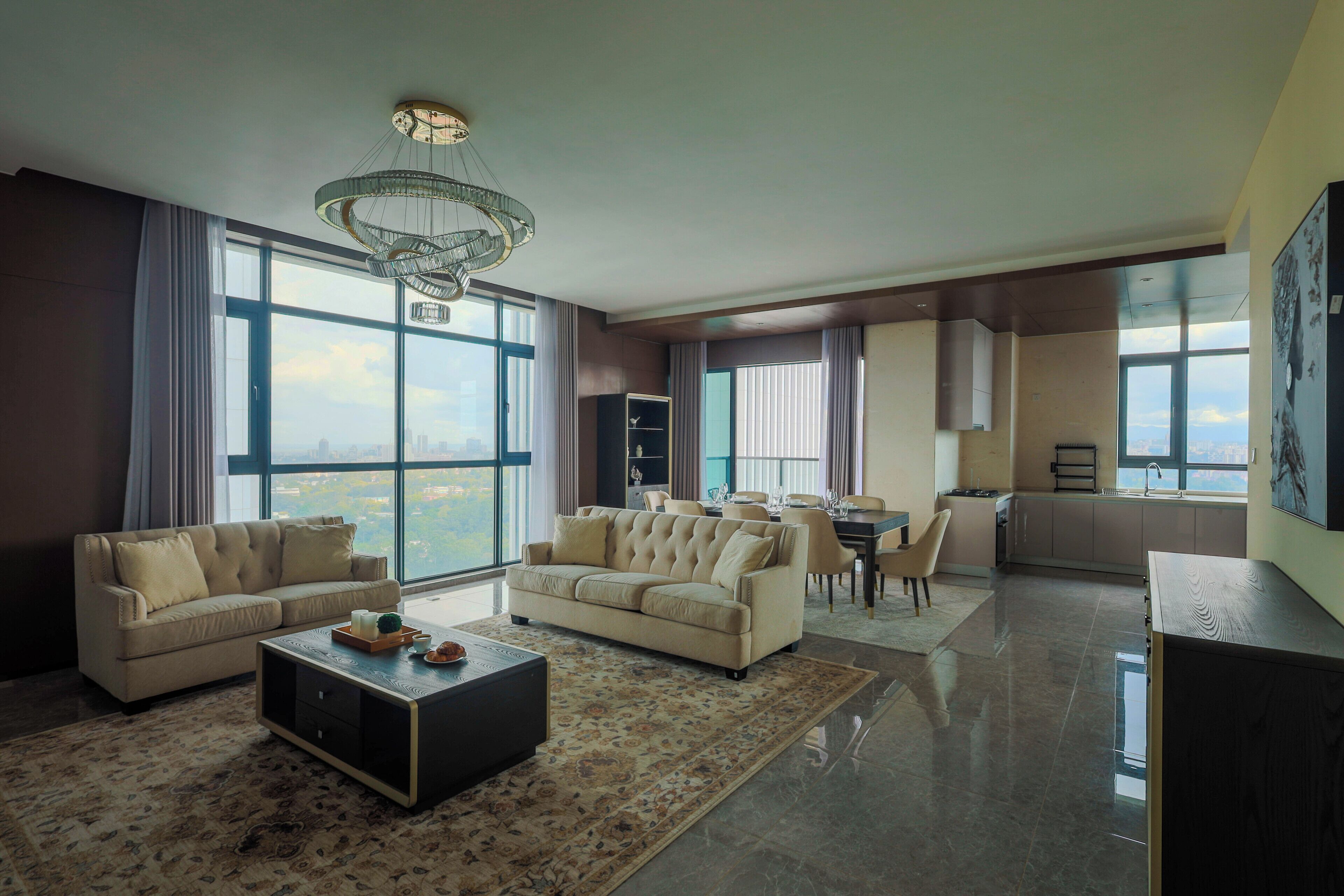 商務公寓 | 起居區