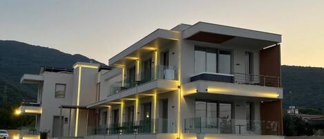 Façade de l’hébergement