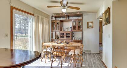 Family-friendly Home w/ Fire Pit ~ 10 Mi to Akron!