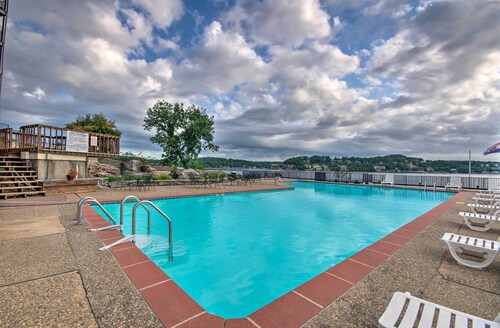 Boat Slip & Water Views: Lake Ozark Condo
