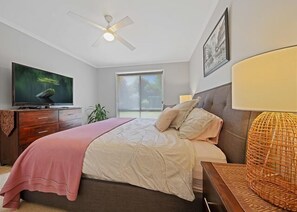 4 slaapkamers, een strijkplank/strijkijzer