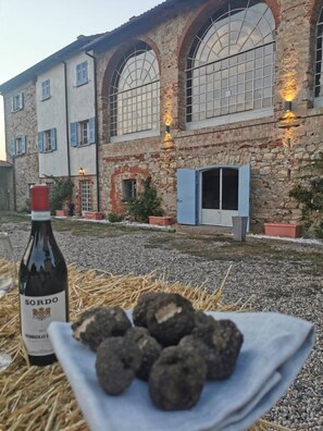 Fachada de la propiedad