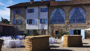 Fassade der Unterkunft