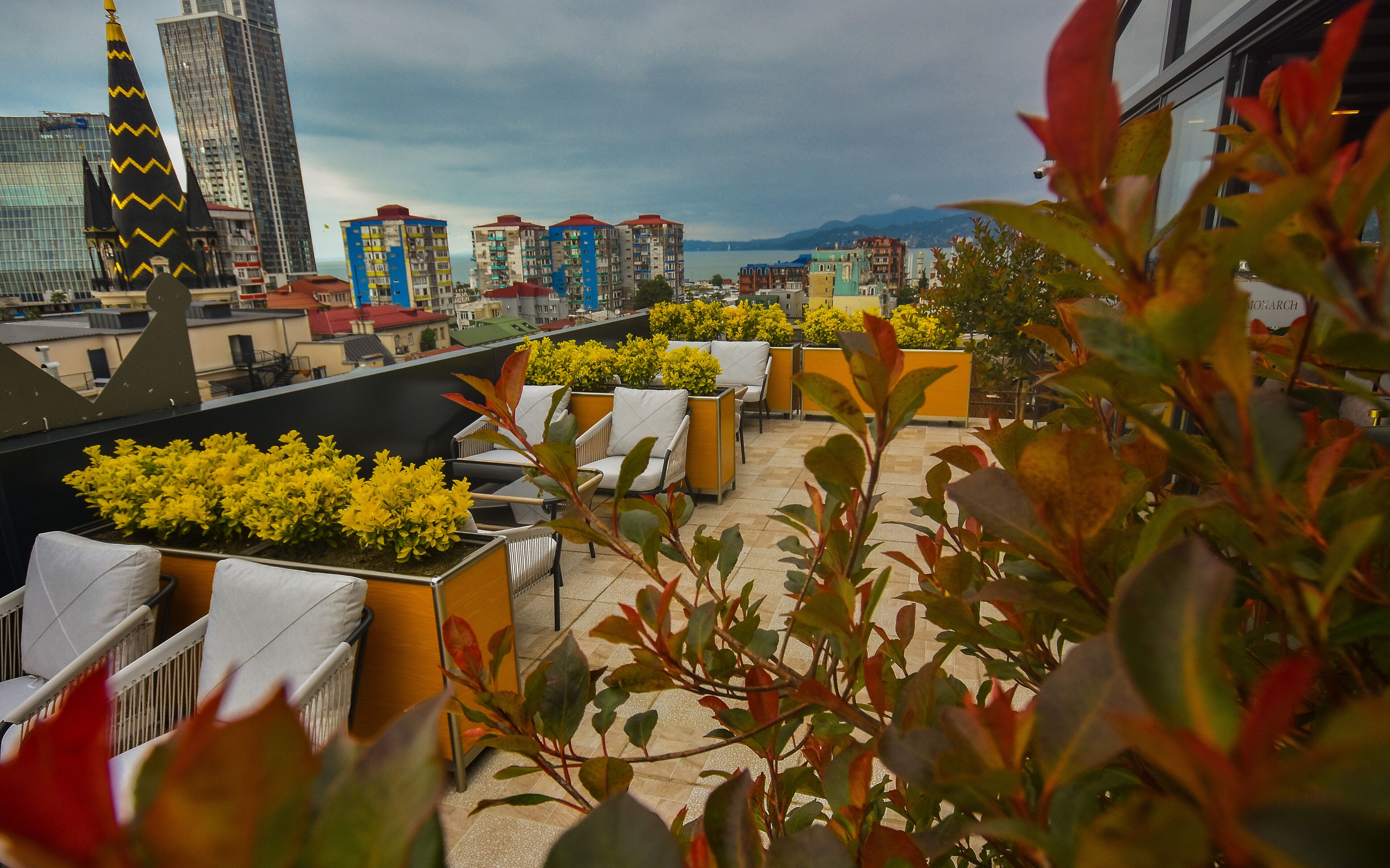 Rooftop terrace