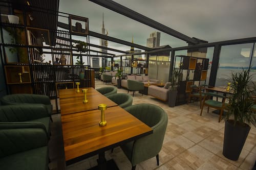 Terrasse sur le toit